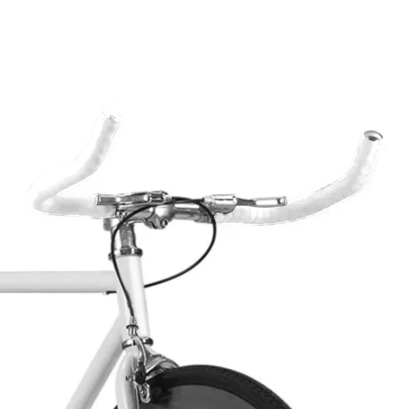 Mousse EVA 2x Guidoline De Vélo Ruban De Cintre Mousse Confort EVA Adhésif Bouchon Chromé Cycle Route Fixie Singlespeed, Blanc – Image 3