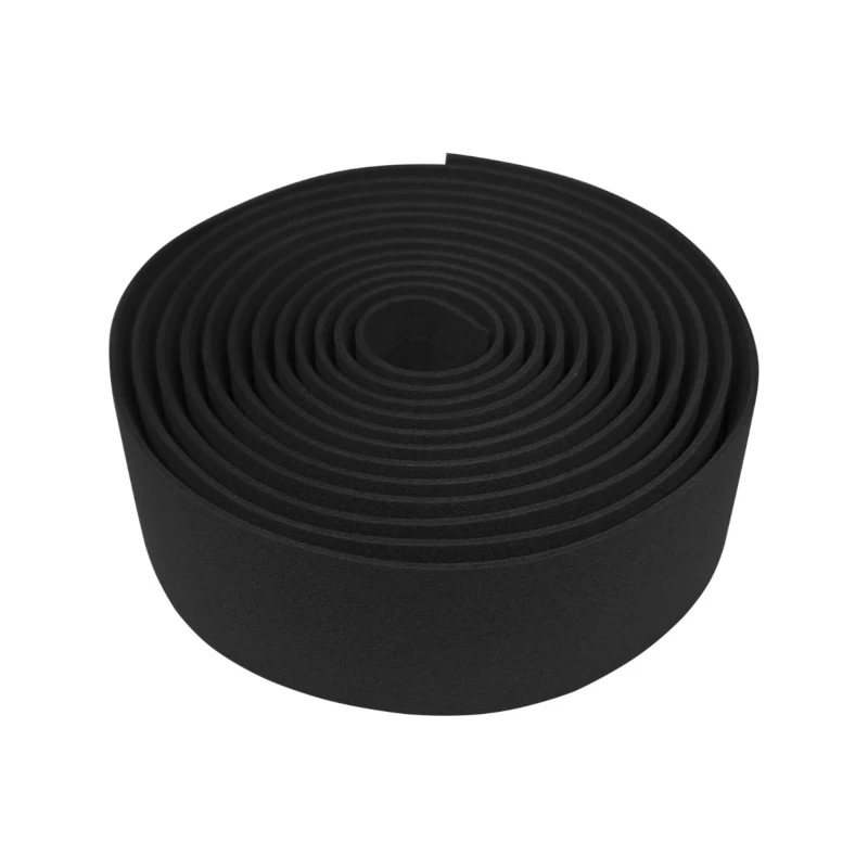 Mousse EVA 2x Guidoline De Vélo Ruban De Cintre Mousse Confort EVA Adhésif Bouchon Chromé Cycle Route Fixie Singlespeed, Noir – Image 2