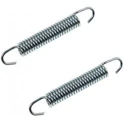 Acier Inoxydable 2x RESSORT DE POT ÉCHAPPEMENT 55MM MOTO SCOOTER MOBYLETTE KARTING AM6 MINARELLI