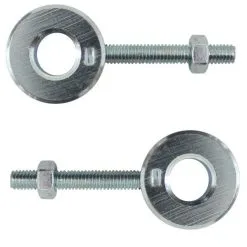 2x Tendeur De Chaine Derbi Senda Axe De Roue 12mm Moto