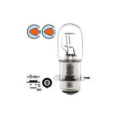 Verre AMPOULE 12V 35/35W PX15D P22D T19 MOTO SCOOTER MOBYLETTE FEU PHARE AVANT PROJECTEUR LAMPE MOTONEIGE POSITION