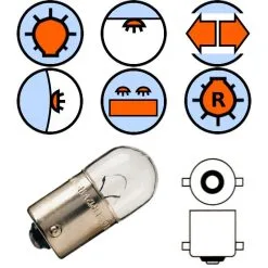 Verre Ampoule 24V 10W BA15S