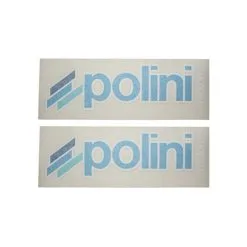 Autocollant Stickers POLINI 8x23cm Spécial Carrosserie (détouré)