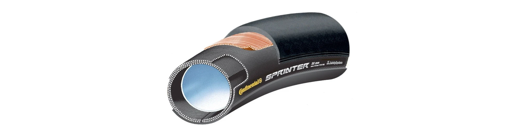 Continental Boyau Sprinter 700 X 22C