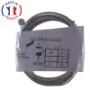 Acier Galvanisé CABLE DE DEBRAYAGE FREIN 2.5M MOTO MOBYLETTE VELOX VESPA MOTOCULTEUR BROUETTE