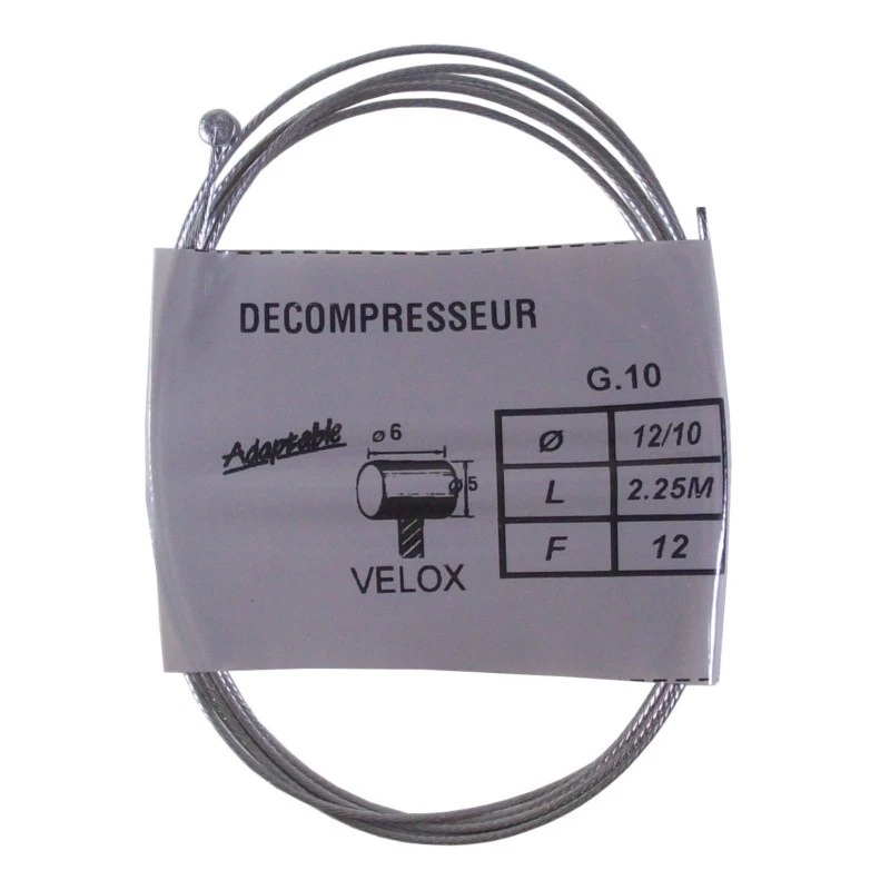 Acier Galvanisé Câble De Gaz PEUGEOT D5 L6 D1.2 L2.25