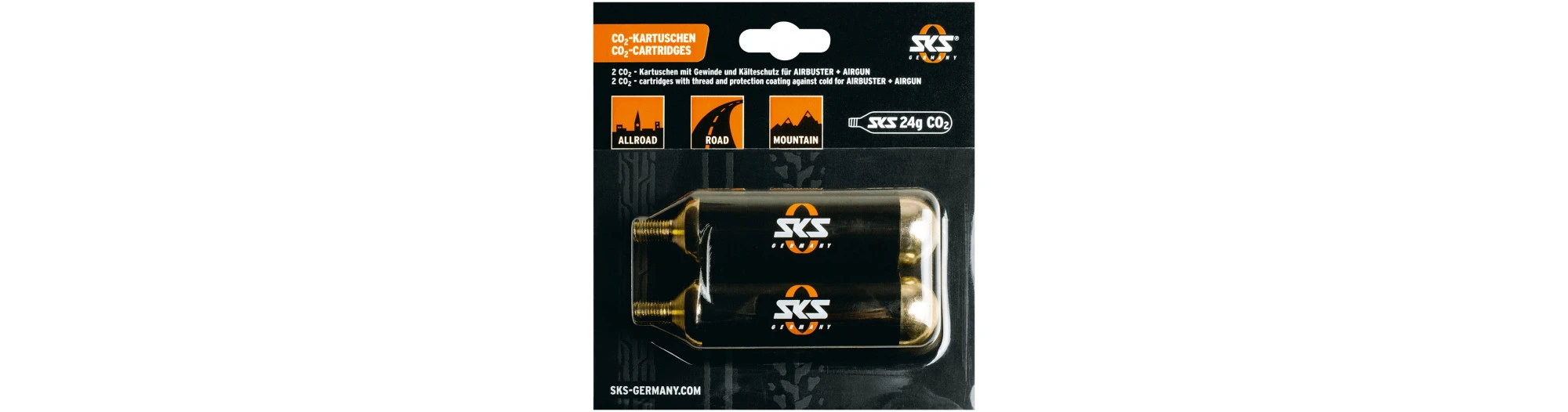 SKS Cartouche CO2 (x2) 24g