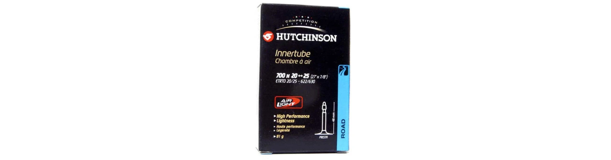 HUTCHINSON Chambre à Air Légère 700x20-25 Valve Presta