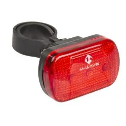 Plastique Feu LED Arrière Rouge ATLAS LR Fixation 28 à 31mm Lampe LED Vélo Cycle Vtt Route Ville