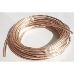 FIL A BOUGIE DIAMETRE 5MM TRANSPARENT AU METRE MOTO MOBYLETTE SOLEX PEUGEOT 103 MBK 51 MOTOBECANE