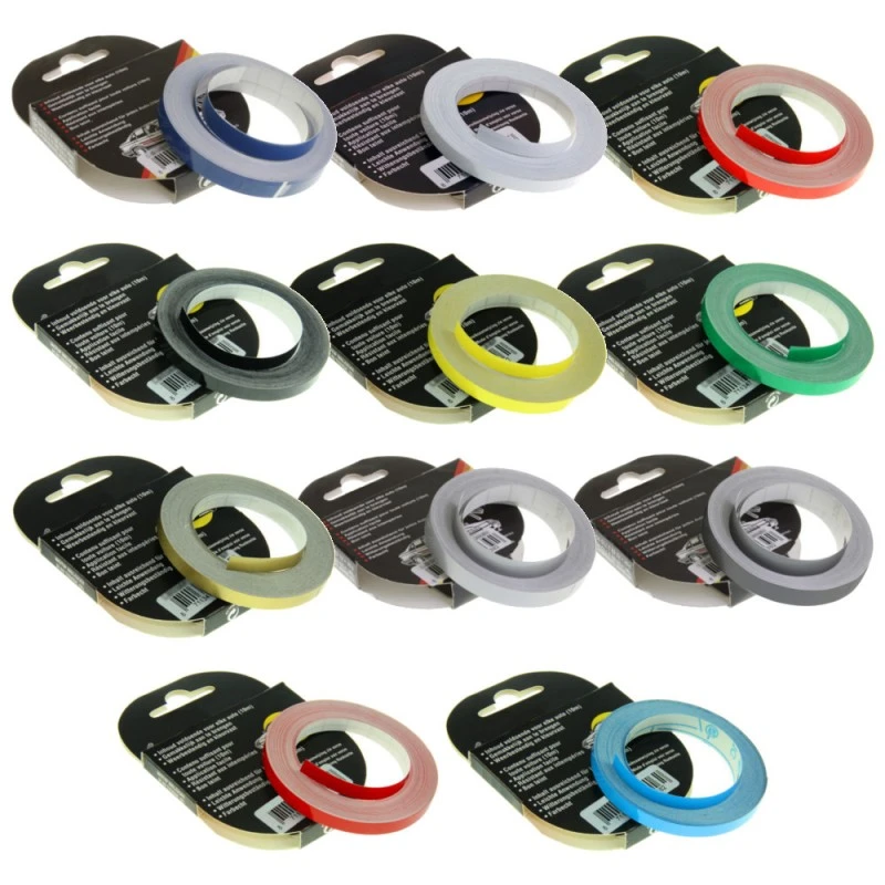 Liseret 6MMx10M Jante Casque Carénage Sticker Autocollant Mobylette Moto Voiture