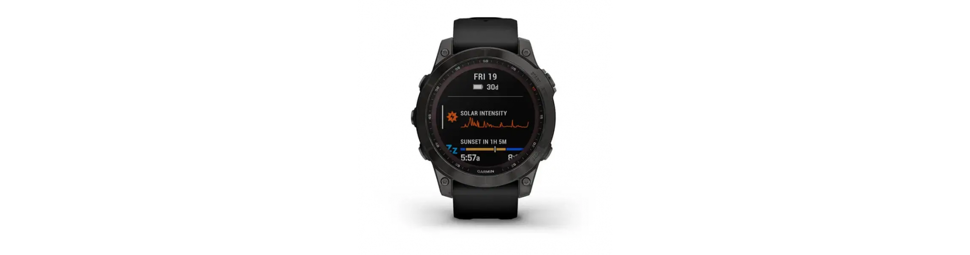 Garmin Montre GPS Fenix Sapphire Solar Edition Titane Carbon Gray DLC – Image 2
