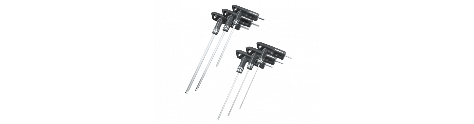 Topeak Kit Clés Allen T-handle Duohex – Image 2