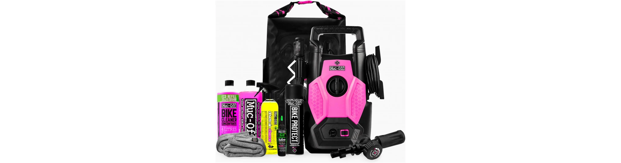 Muc-Off Kit Nettoyeur Velo Haute Pression Washer Bundle