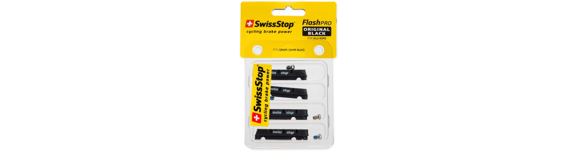 SWISSSTOP Patins De Freins Flashpro Original Black (x4) – Image 2