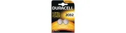 Duracell Pile CR2032 3V Lithium Plate Blister à 2 Pcs.