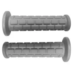 Tpe Souple Poignée Revêtement 22mm 24mm 115mm Gris Cyclo Mobylette MBK PGT Moto (paire)
