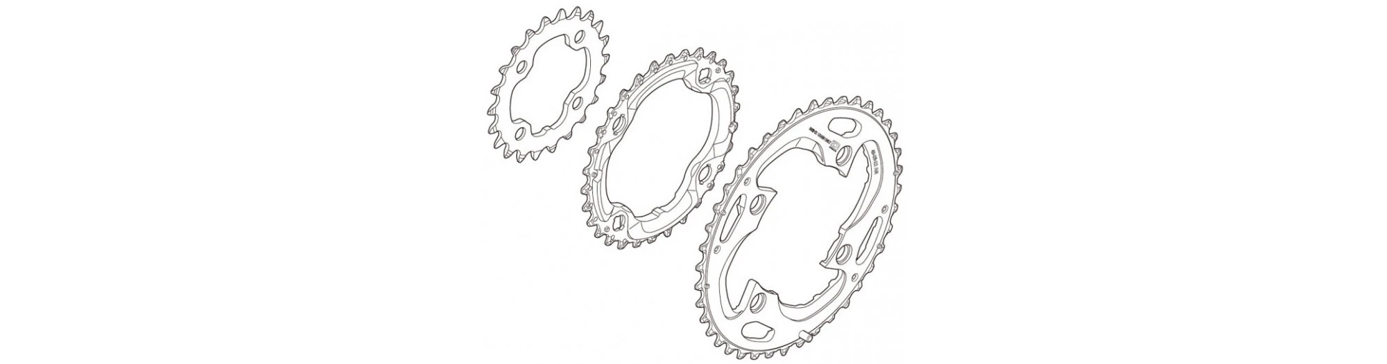 Shimano Plateau Deore XT FC-M782 22 DTS