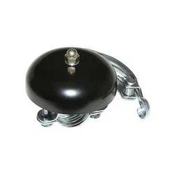Sonnette Timbre Retro Noir Vélo De Ville Diamètre 57mm