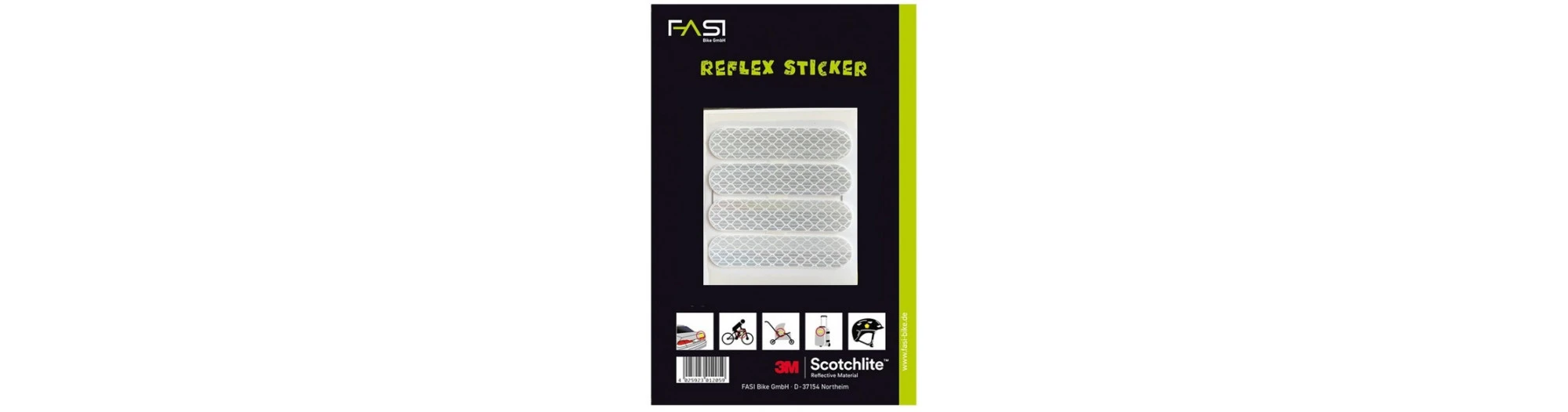 Fasi Autocollants Réflecteur 3m (x4)